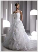 Free flowing feathered dress